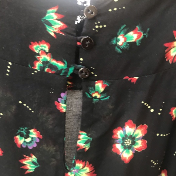 Zara Printed Slip Dress - Picture 3 of 6